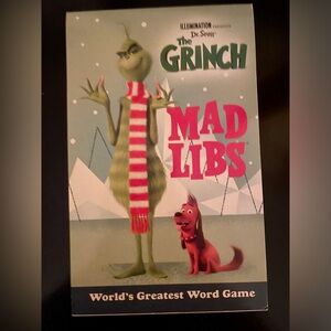 The Grinch Mad Libs Book